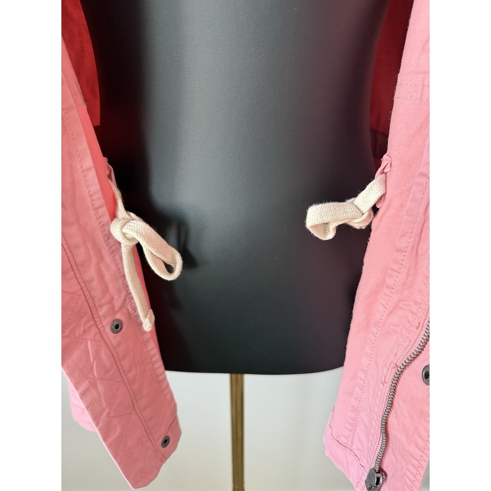 Time and True Cargo Field Jacket Mauve Glow Women's XL 16-18 NWOT  Lightweight - Picture 4 of 11